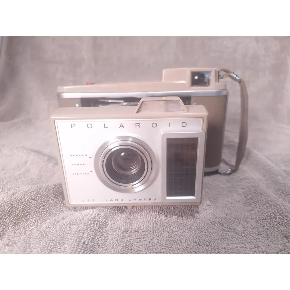 Polaroid 433 Land Camera Tested Working w/ Case Clean Vintage 1960s- Excellent!